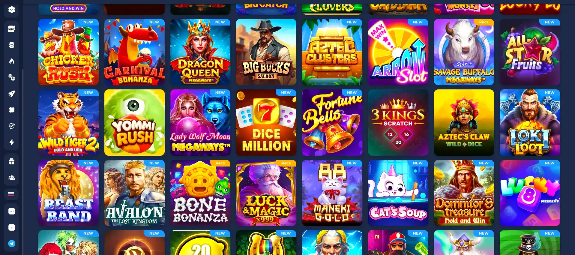 Интерфейс QQBET казино на ноутбуке